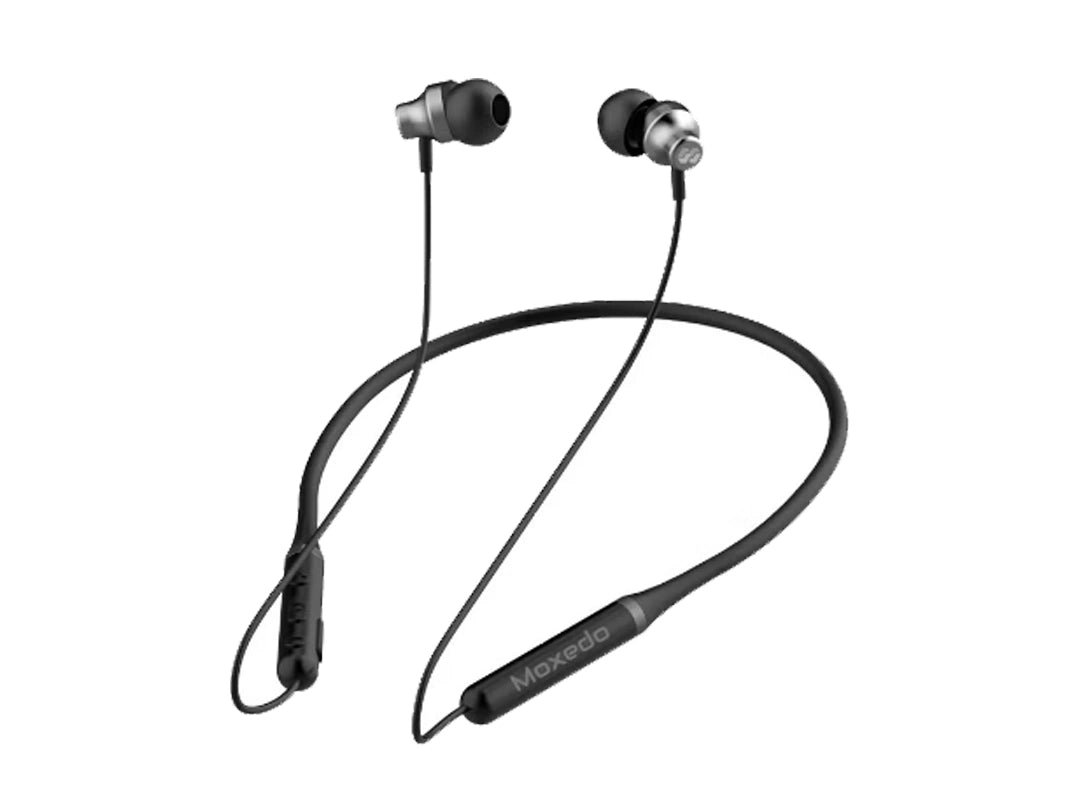 Moxedo MX-HF014 Wireless Neckband - Black in Qatar Moxedo MX-HF014 Wireless Neckband - Black in Qatar